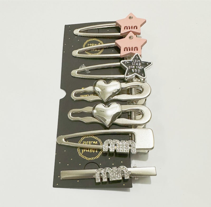 Y2K Star Hair Clips 2023 - Sweet Cool Accessories