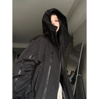 Deeptown Harajuku Women's Waterproof Y2K Windbreaker