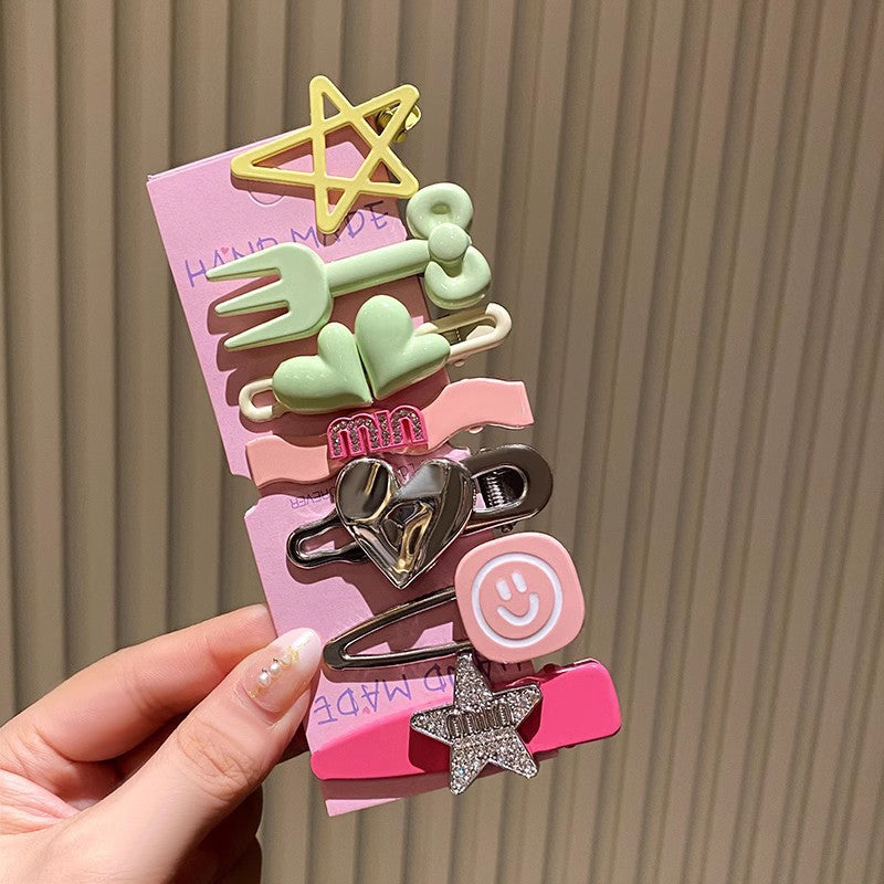 Y2K Star Hair Clips 2023 - Sweet Cool Accessories