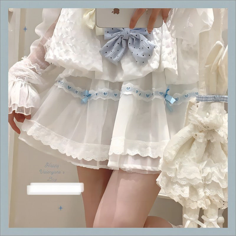 Lace Ribbon Skirt