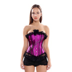 Fashionable Strapless Corset Bodysuit for Women