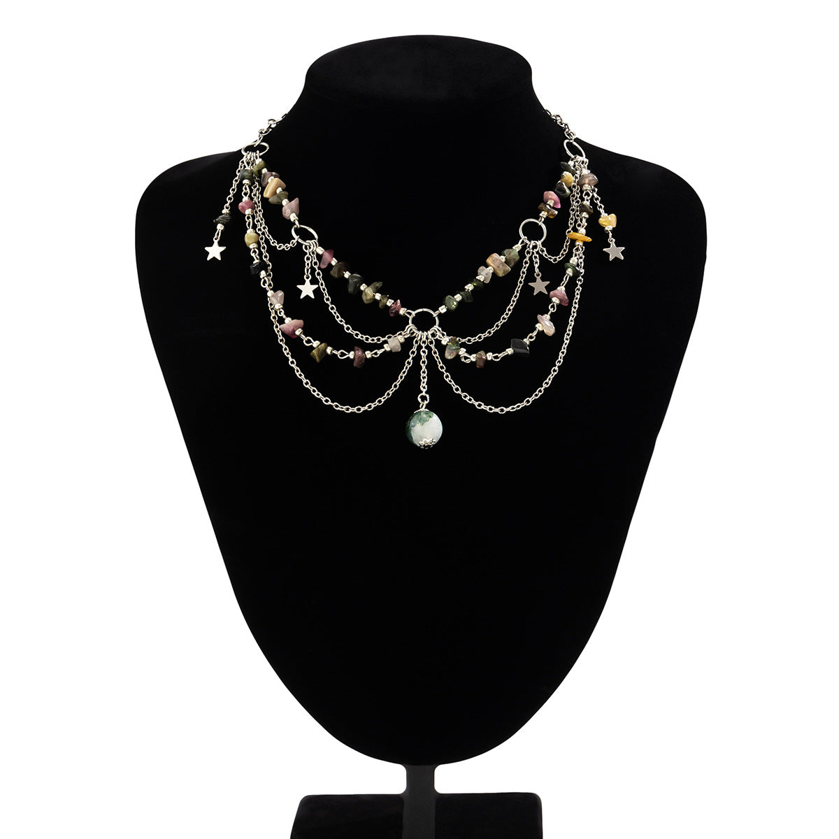 Y2K Butterfly Choker Necklace with Unique Bead Design