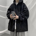 Deeptown Harajuku Women's Waterproof Y2K Windbreaker
