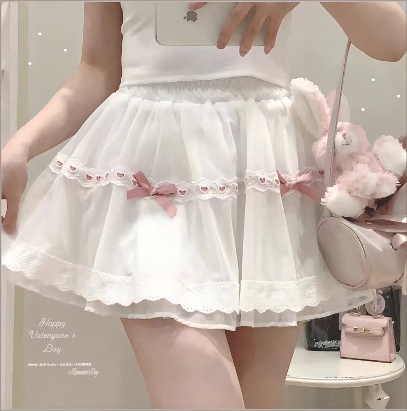 Lace Ribbon Skirt