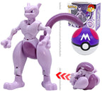 Pokemon Pikachu Squirtle Charizard Mewtwo Action Figure