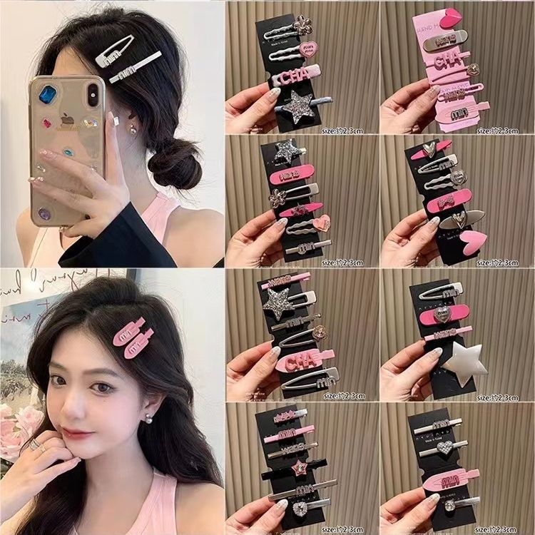 Y2K Star Hair Clips 2023 - Sweet Cool Accessories
