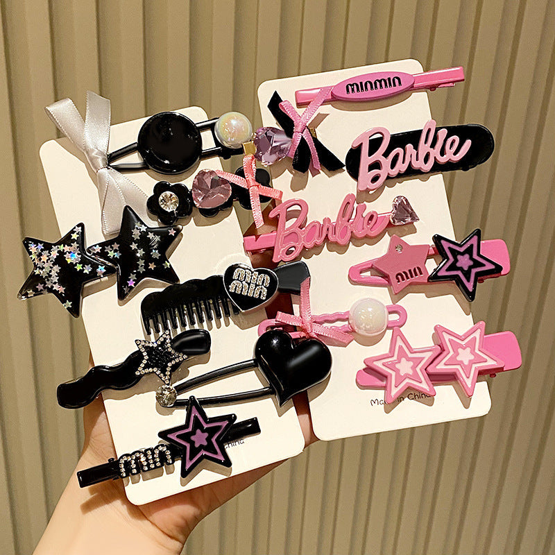 Y2K Star Hair Clips 2023 - Sweet Cool Accessories